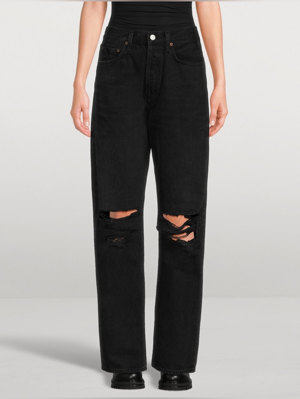 AGOLDE Black Kelly Jean. NWOT. Size 26.